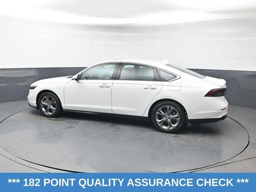 Platinum White Pearl 2024 Honda Accord Hybrid EX-L