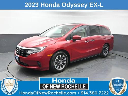 Radiant Red Metallic II 2023 Honda Odyssey EX-L