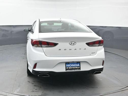 Quartz White Pearl 2019 Hyundai SONATA Sport