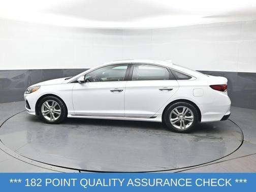 Quartz White Pearl 2019 Hyundai SONATA Sport