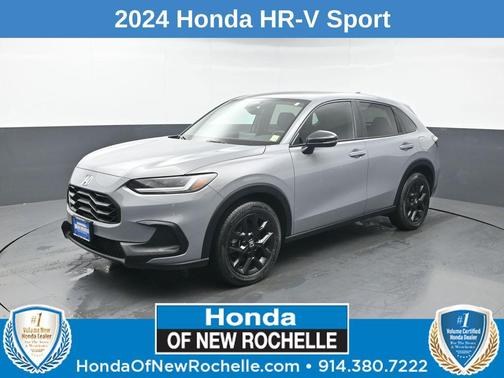 Urban Gray Pearl 2024 Honda HR-V AWD Sport