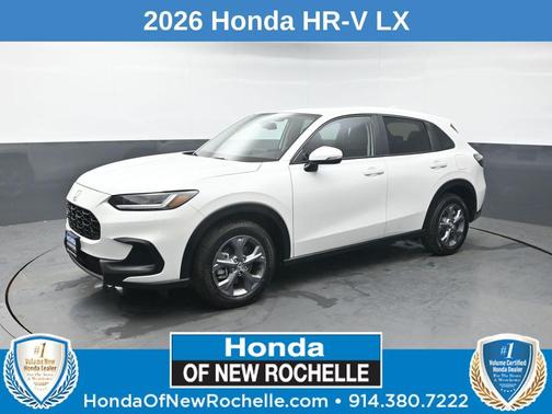 Platinum White Pearl 2026 Honda HR-V LX