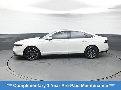 Platinum White Pearl 2024 Honda Accord Hybrid Touring
