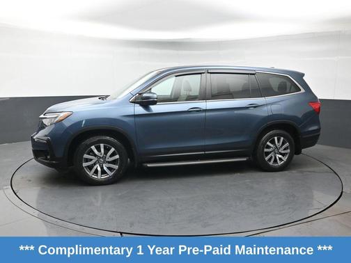 Steel Sapphire Metallic 2021 Honda Pilot AWD EX-L