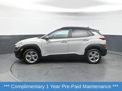 Cyber Silver w/Black Roof 2023 Hyundai KONA SEL