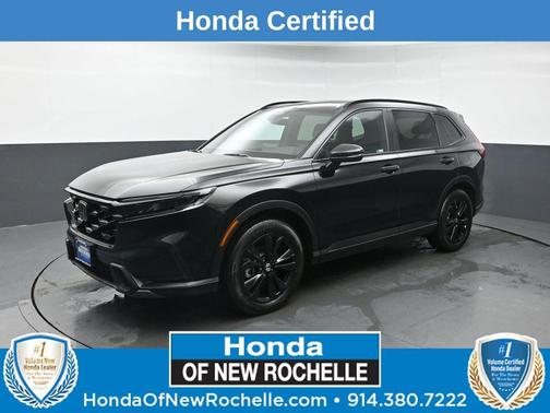 Crystal Black Pearl 2025 Honda CR-V Hybrid Sport Touring AWD