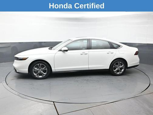 Platinum White Pearl 2023 Honda Accord Hybrid EX-L