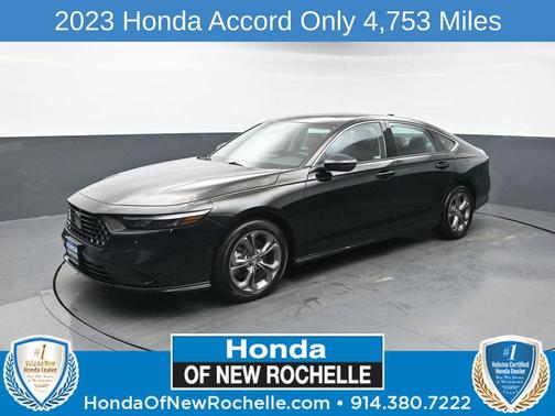 Crystal Black Pearl 2023 Honda Accord Hybrid EX-L