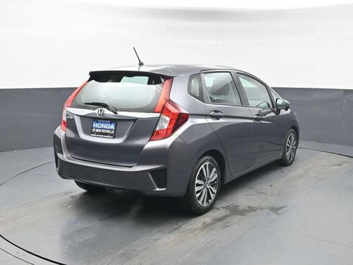 Modern Steel Metallic 2015 Honda Fit EX