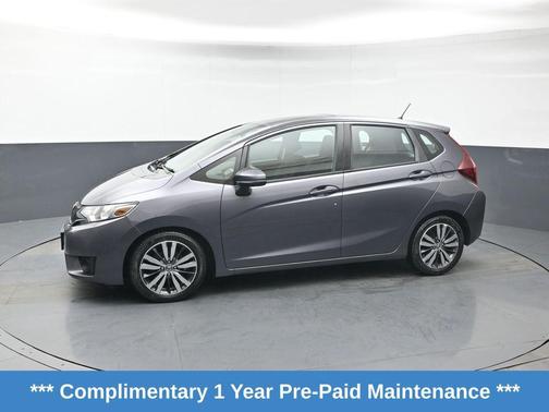 Modern Steel Metallic 2015 Honda Fit EX