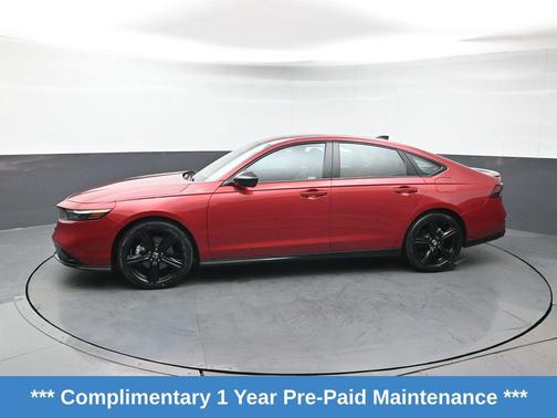 Radiant Red Metallic 2023 Honda Accord Hybrid Sport-L