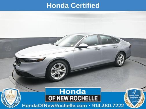 Solar Silver Metallic 2024 Honda Accord LX 1.5T