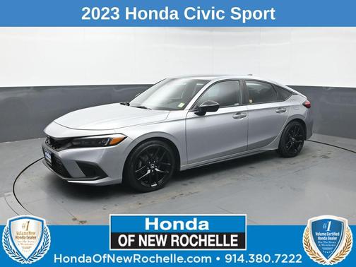Lunar Silver Metallic 2023 Honda Civic Sport