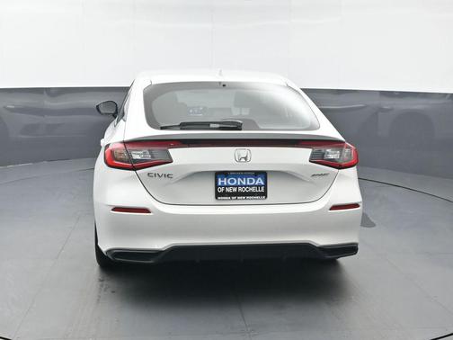 Platinum White Pearl 2024 Honda Civic Sport