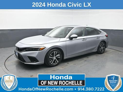 Lunar Silver Metallic 2024 Honda Civic LX