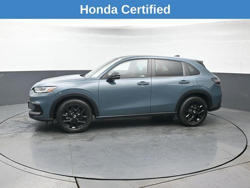 Nordic Forest Pearl 2023 Honda HR-V AWD Sport