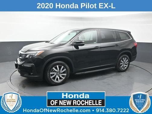 Crystal Black Pearl 2020 Honda Pilot EX-L