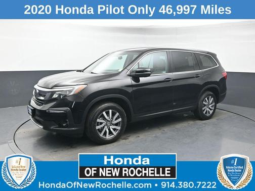 Crystal Black Pearl 2020 Honda Pilot AWD EX