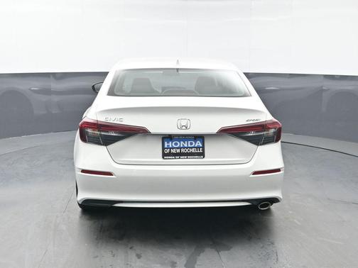 Platinum White Pearl 2025 Honda Civic Sport
