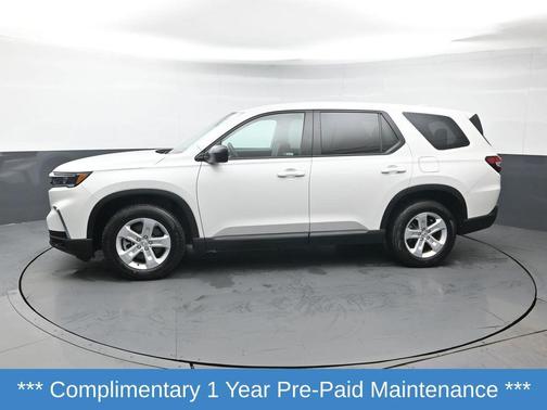Platinum White 2023 Honda Pilot AWD LX