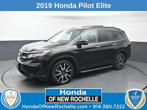 Crystal Black Pearl 2019 Honda Pilot Elite