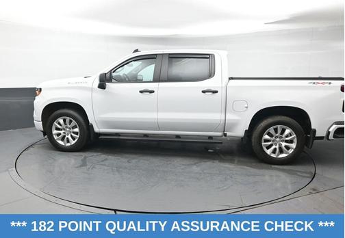 Summit White 2023 Chevrolet Silverado 1500 Custom