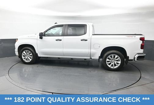 Summit White 2023 Chevrolet Silverado 1500 Custom