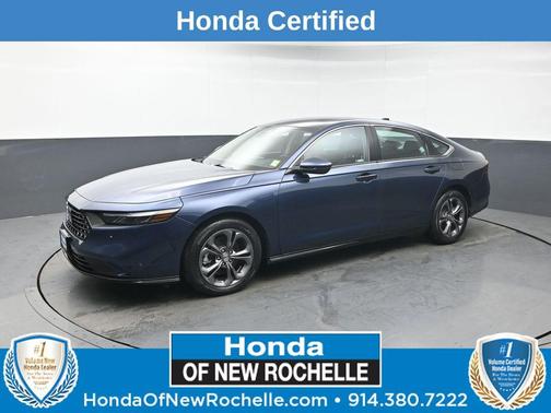 Canyon River Blue Metallic 2024 Honda Accord Hybrid EX-L