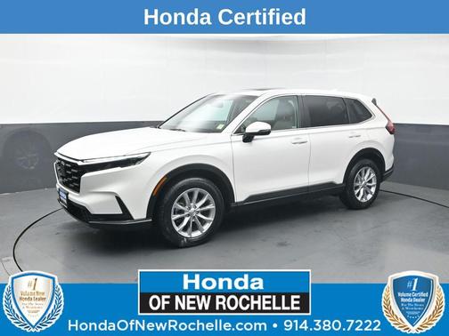 Platinum White Pearl 2024 Honda CR-V EX-L AWD