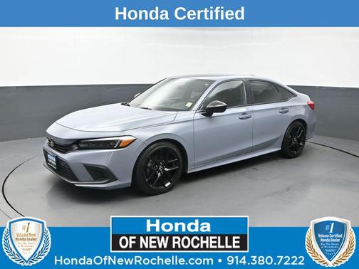 Gray 2024 Honda Civic Sport