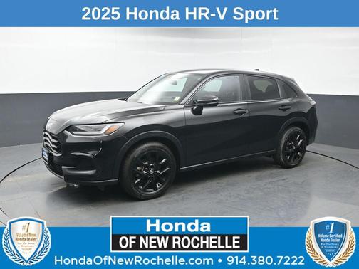 Crystal Black Pearl 2025 Honda HR-V Sport