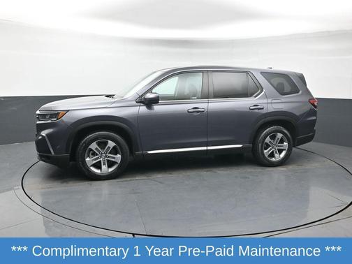 Modern Steel Metallic 2023 Honda Pilot AWD EX-L 8 Passenger