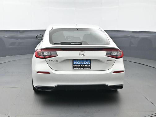 Platinum White Pearl 2024 Honda Civic Sport