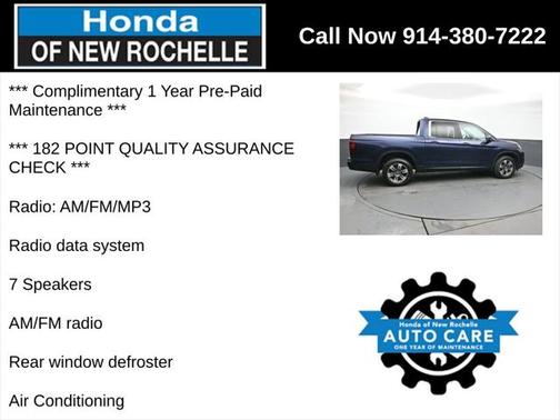 2018 Honda Ridgeline RTL