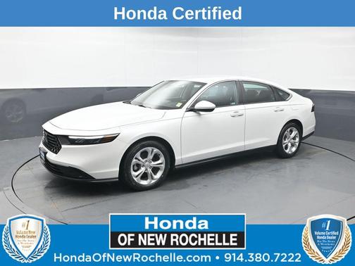 Platinum White Pearl 2024 Honda Accord LX 1.5T