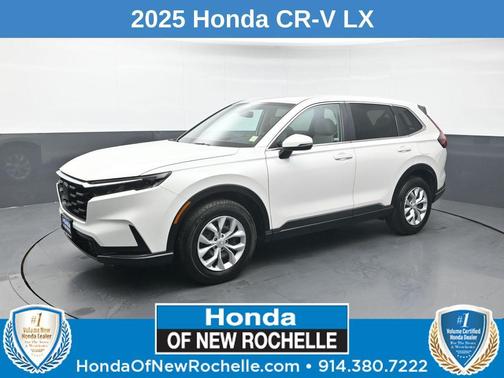 Platinum White Pearl 2025 Honda CR-V LX AWD