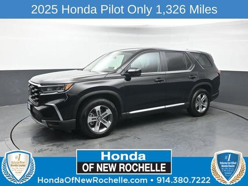 Crystal Black Pearl 2025 Honda Pilot EX-L