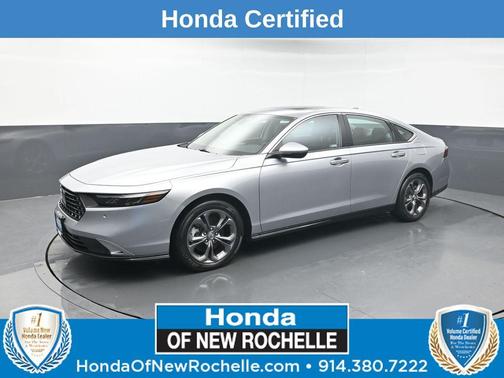 Lunar Silver Metallic 2023 Honda Accord Hybrid EX-L