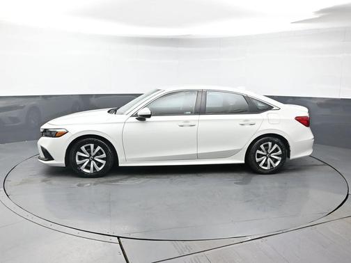 Platinum White Pearl 2023 Honda Civic LX