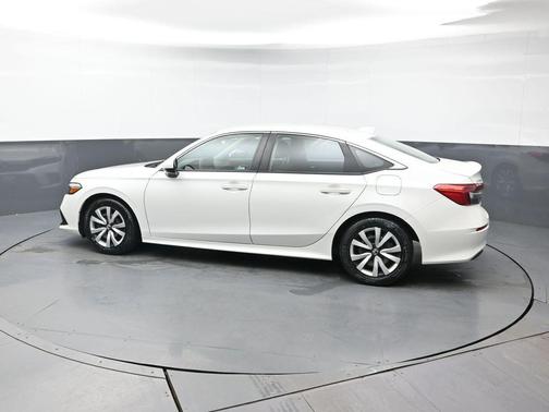 Platinum White Pearl 2023 Honda Civic LX