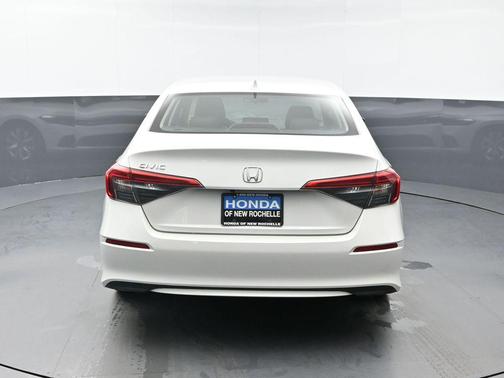 Platinum White Pearl 2023 Honda Civic LX