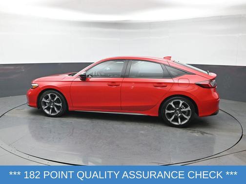 Rallye Red 2025 Honda Civic Hybrid Sport Touring