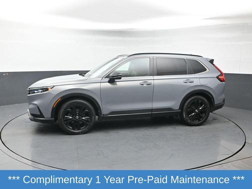 Urban Gray Pearl 2025 Honda CR-V Hybrid Sport Touring AWD