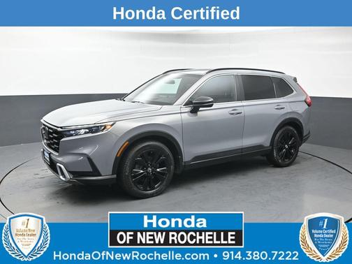 Urban Gray Pearl 2025 Honda CR-V Hybrid Sport Touring AWD