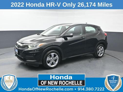 Crystal Black Pearl 2022 Honda HR-V LX