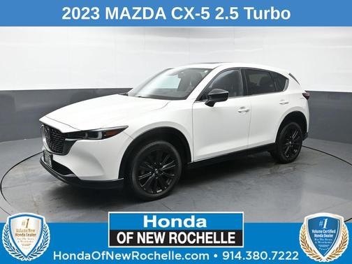 Rhodium White Metallic 2023 Mazda CX-5 2.5 Turbo