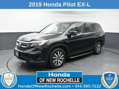 Crystal Black Pearl 2019 Honda Pilot EX-L