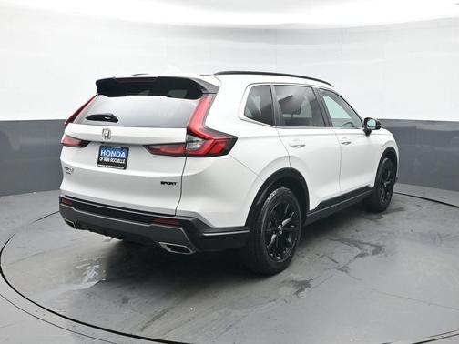Platinum White Pearl 2023 Honda CR-V Hybrid Sport AWD
