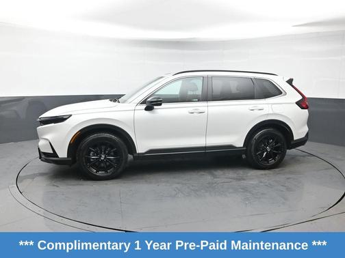 Platinum White Pearl 2023 Honda CR-V Hybrid Sport AWD
