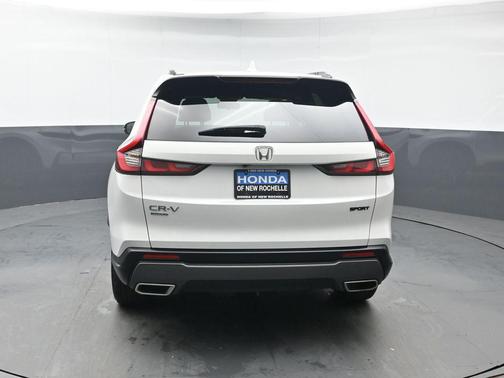 Platinum White Pearl 2023 Honda CR-V Hybrid Sport AWD